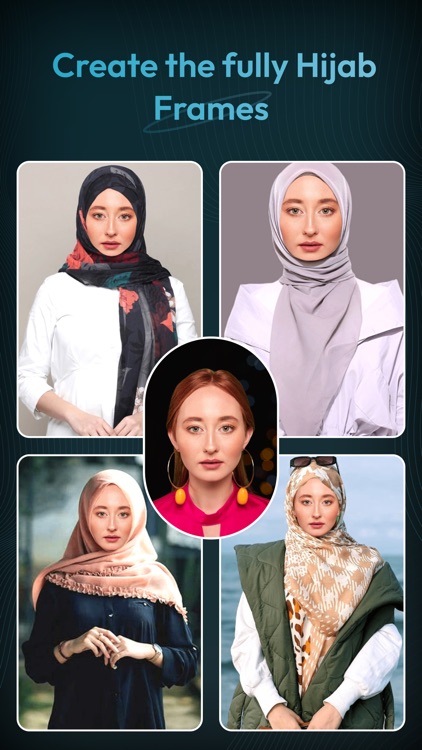 AI Hijab Woman Photo Making
