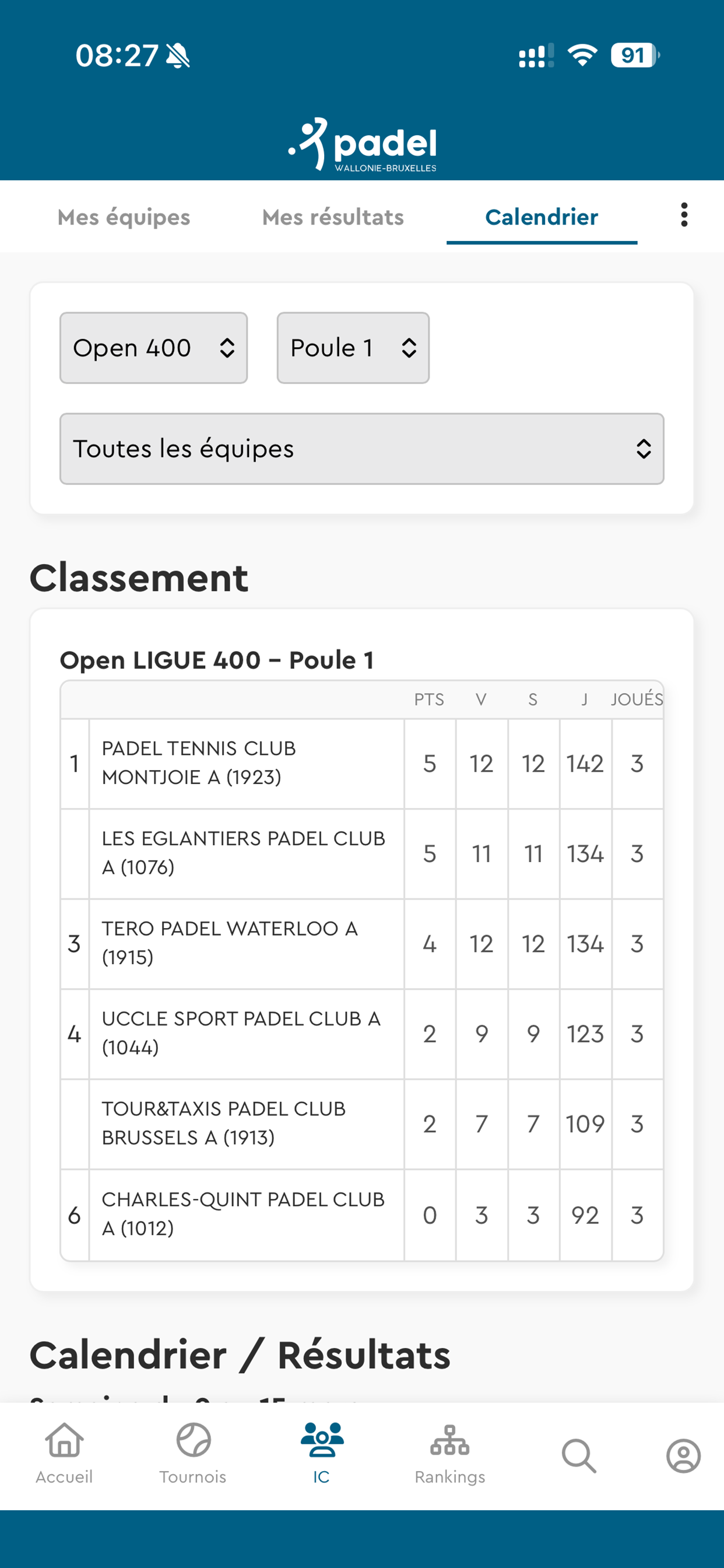 Padel WB