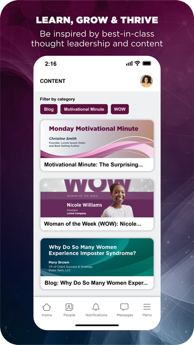 WOTC Leadership Network Screenshot