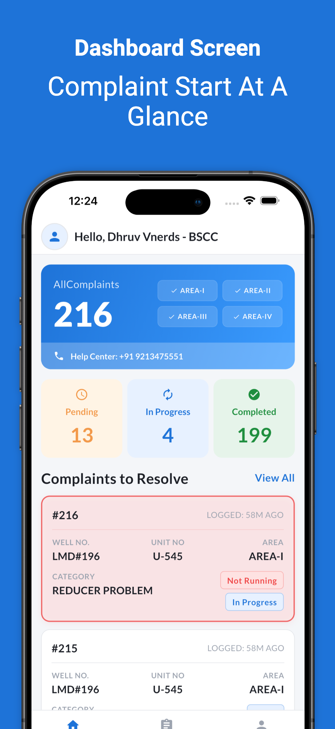 BSCC SRP Complaint Management