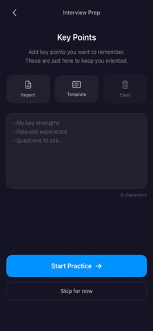 Rehearse - Speech Practice iPhone screenshot