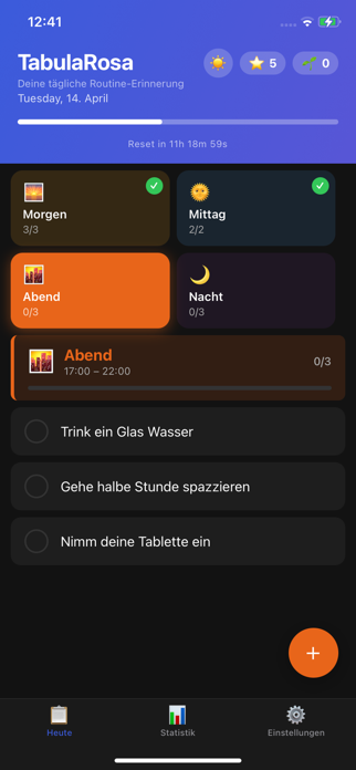 TabulaRosa: Routine Tracker Screenshot 1 of 10