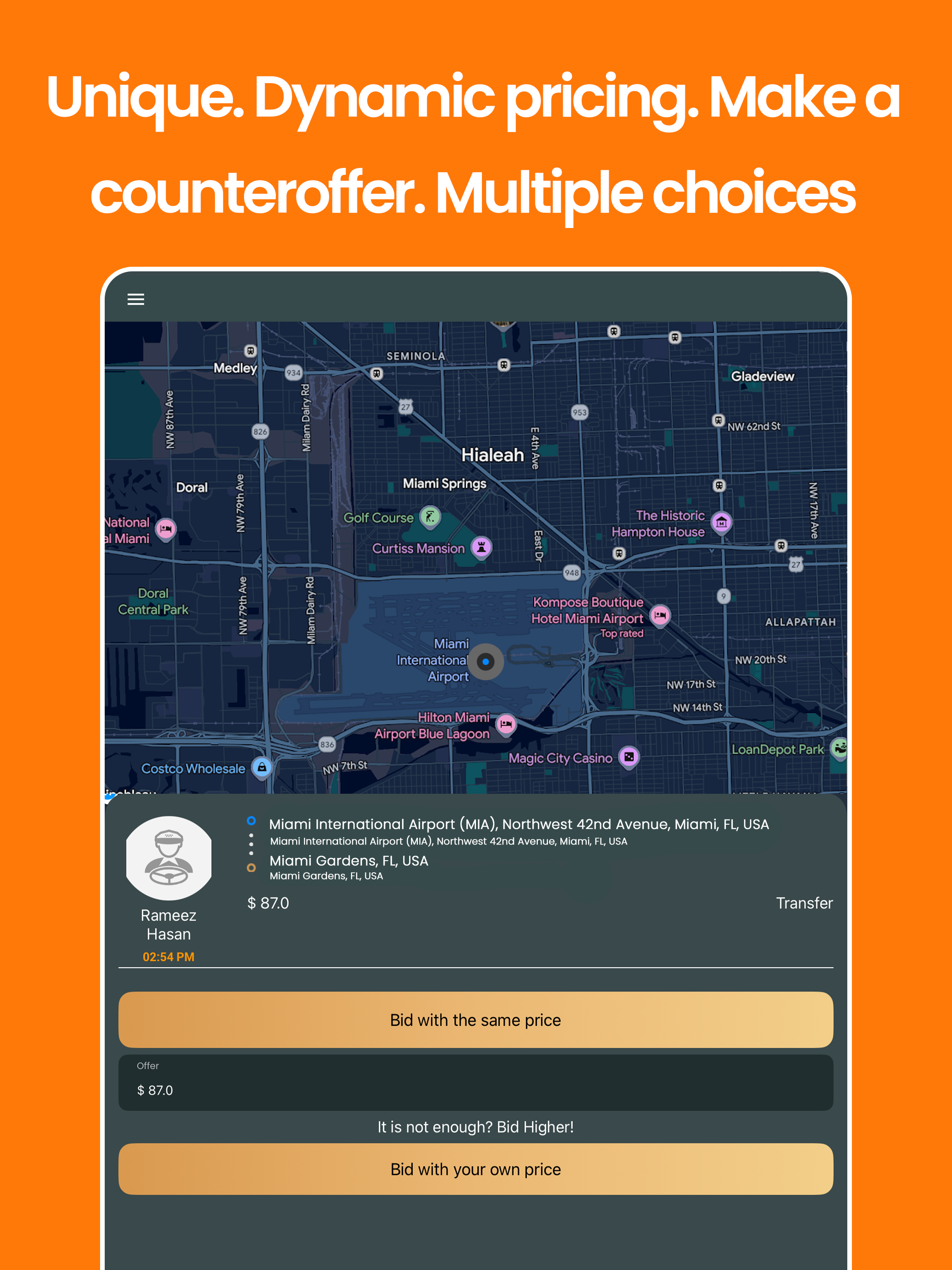 Chauffeurs App - Cata Global