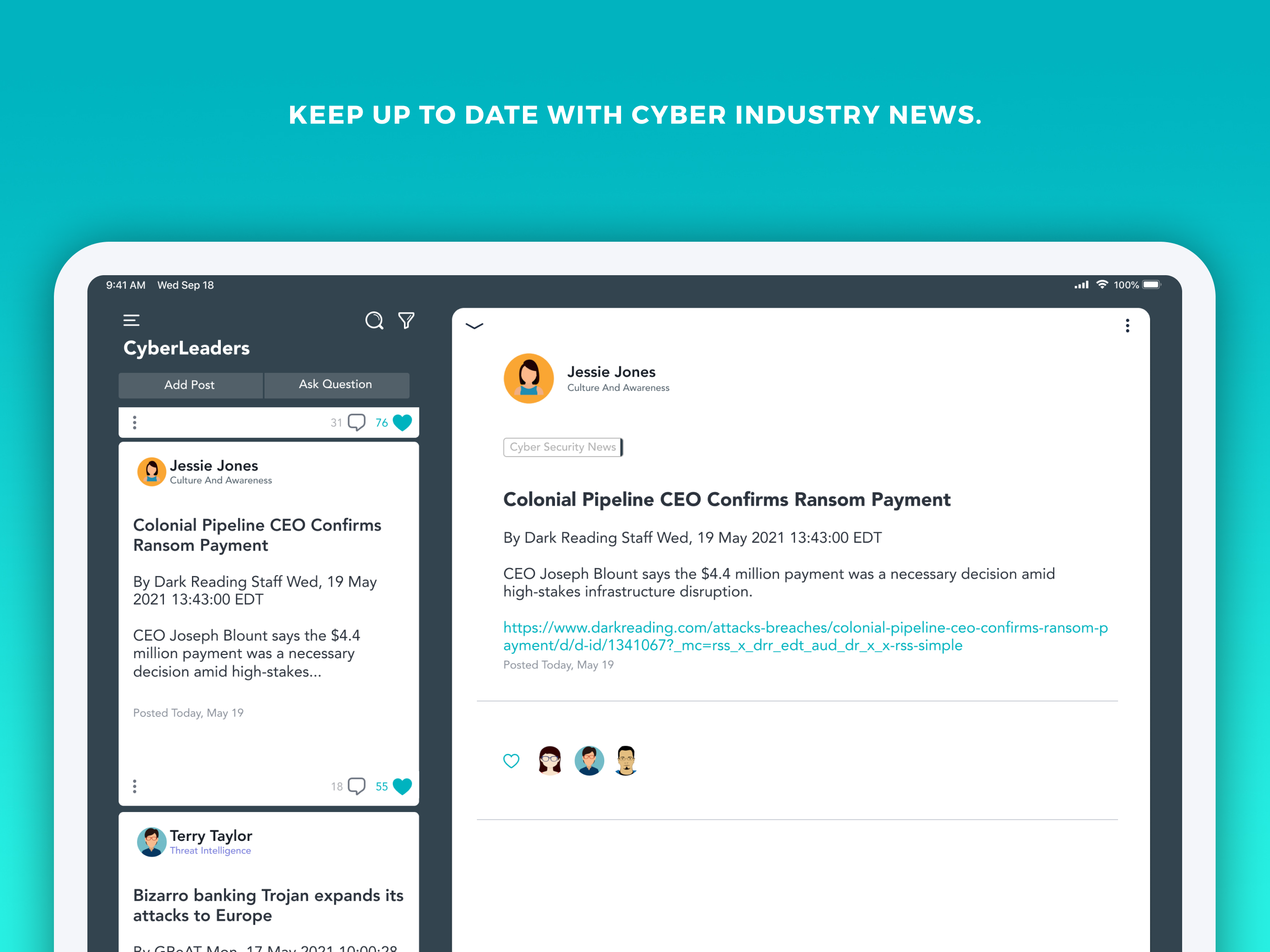 Cyber Leadership Hub screenshot 8