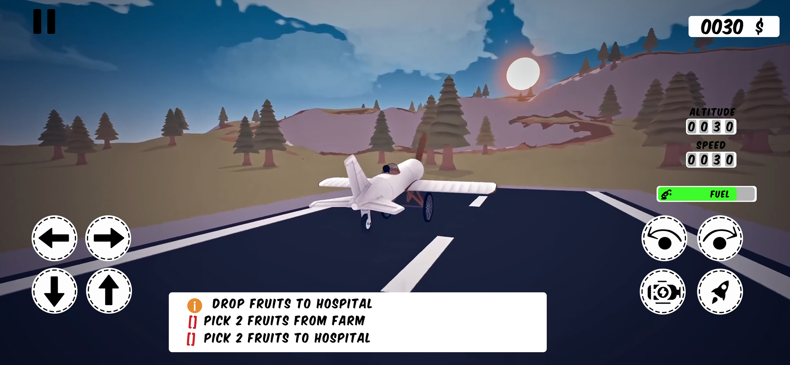 Paper Sim Flying Plane Games