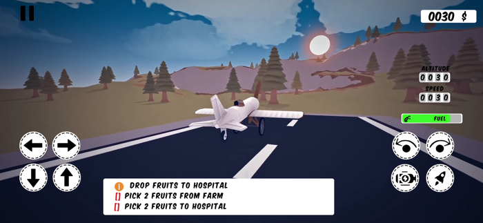 Paper Sim Flying Plane Games