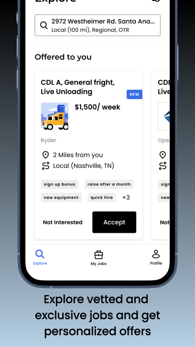 TransForce One CDL Jobs Screenshot
