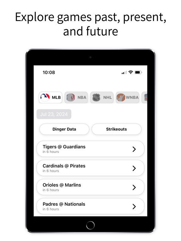 BeeBettor iPad screenshot 1 - Sports app