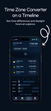 Timezone: World Clock Widget screenshot 4