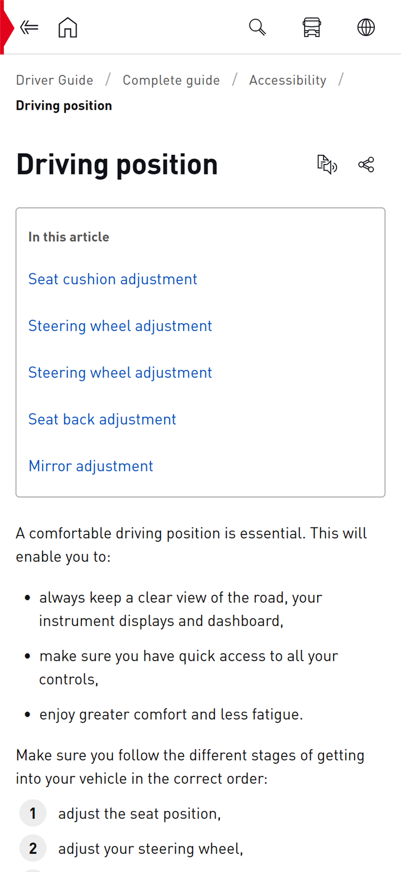 Driver Guide Renault Trucks screenshot 6