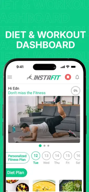 Instafit - Health & Fitness screenshot 2