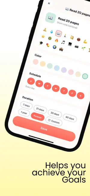 Goals - Habit tracker screenshot 2
