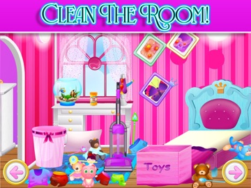 Princess Play House Doll Game iPad screenshot