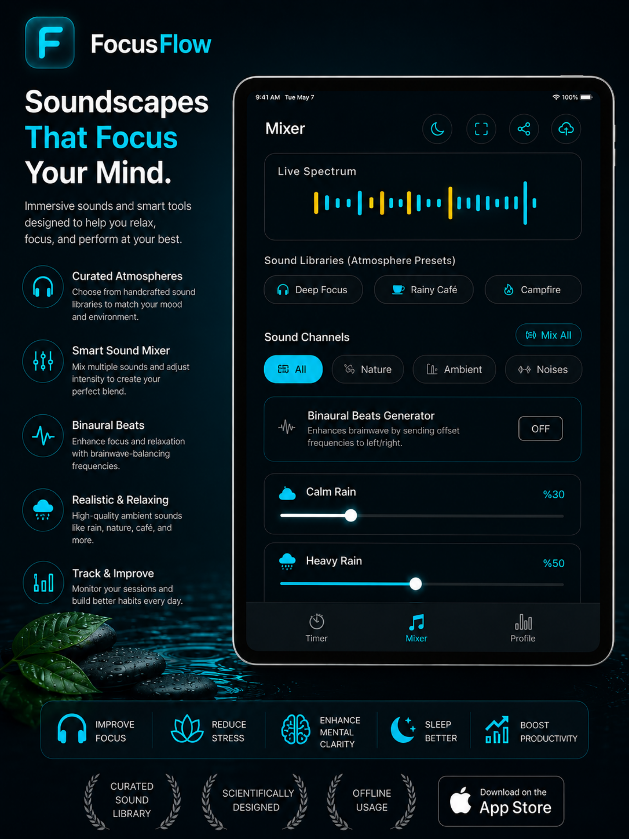FocusFlow: Focus & ASMR screenshot 7