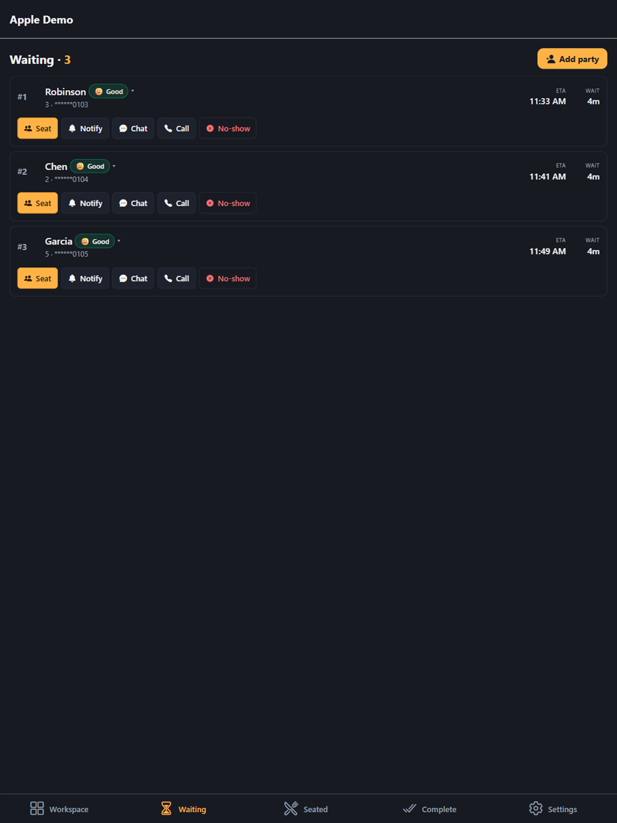OSH Host Stand screenshot 8