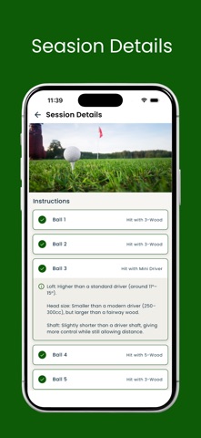 Golf Range Trainer screenshot