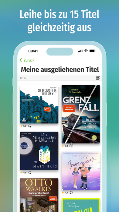 Screenshot #3 pour Skoobe: eBooks und Hörbücher