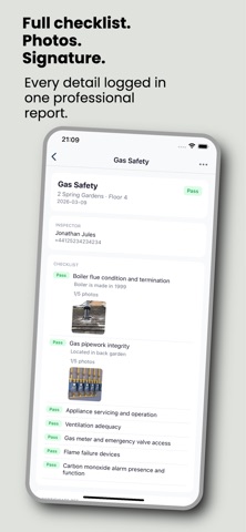 TenantPad — Inspection screenshot