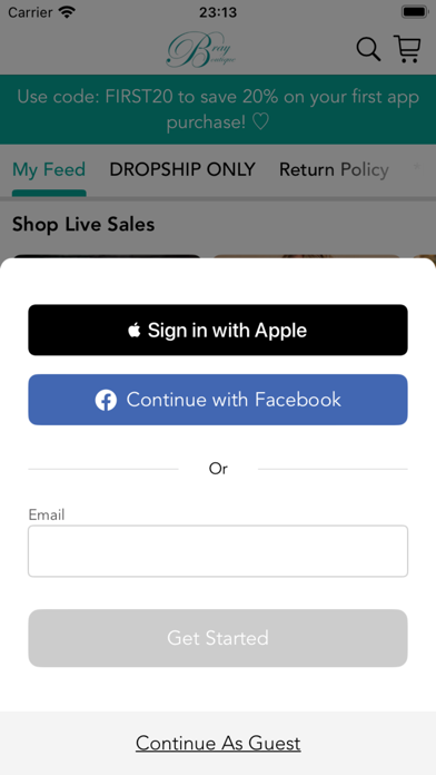 Bray Boutique Screenshot