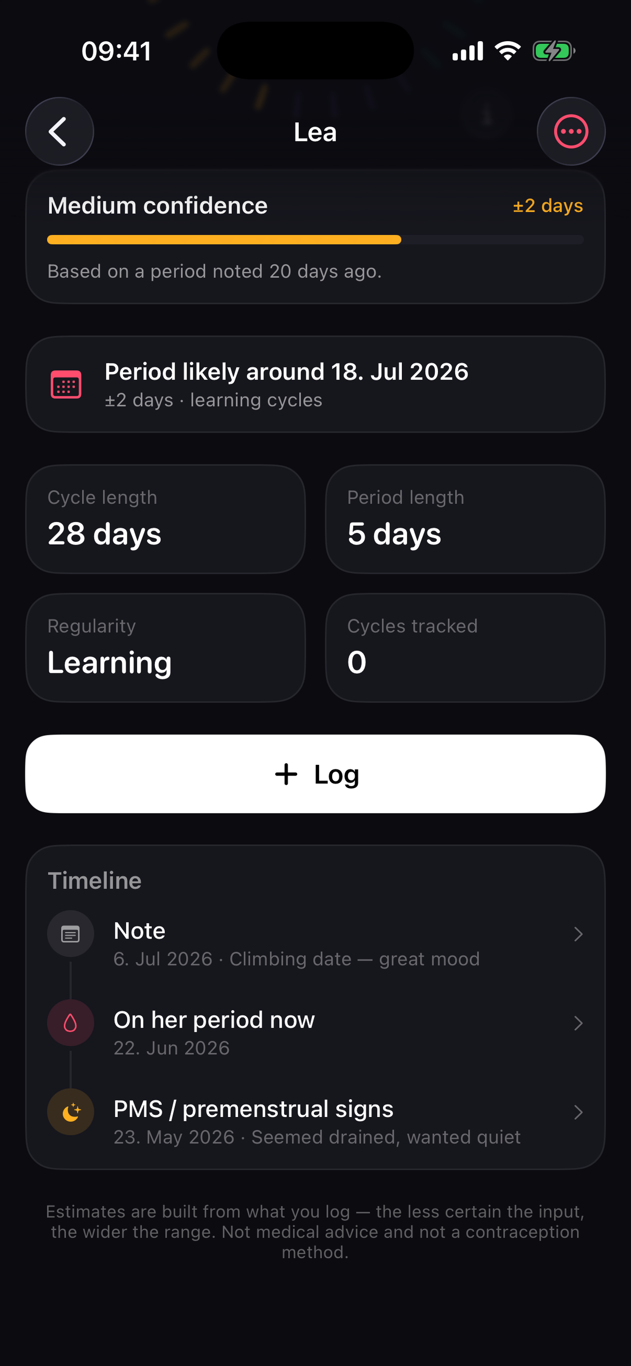 Cycles - MEN's Cycle Tracker screenshot 7