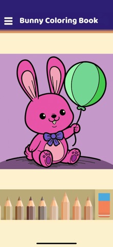 Bunny Coloring Book screenshot