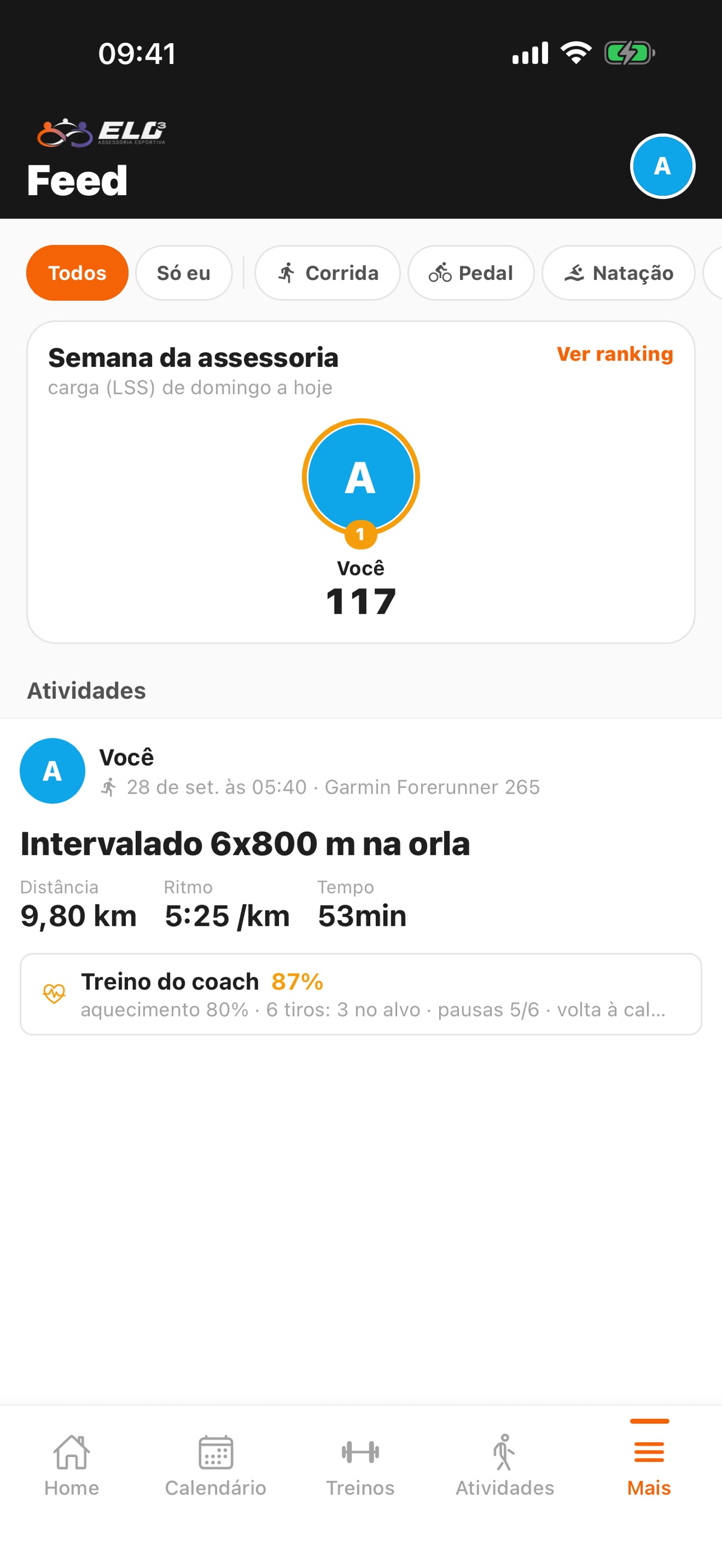 Screenshot 6 of Elo3 Assessoria Esportiva