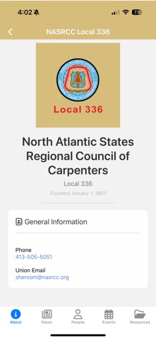 NASRCC 336 iPhone screenshot