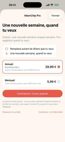 MiamChip: Menu Semaine Budget Screenshot 4 of 4