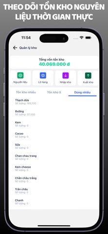 Quản Lý Bán Hàng aSeller F&B screenshot