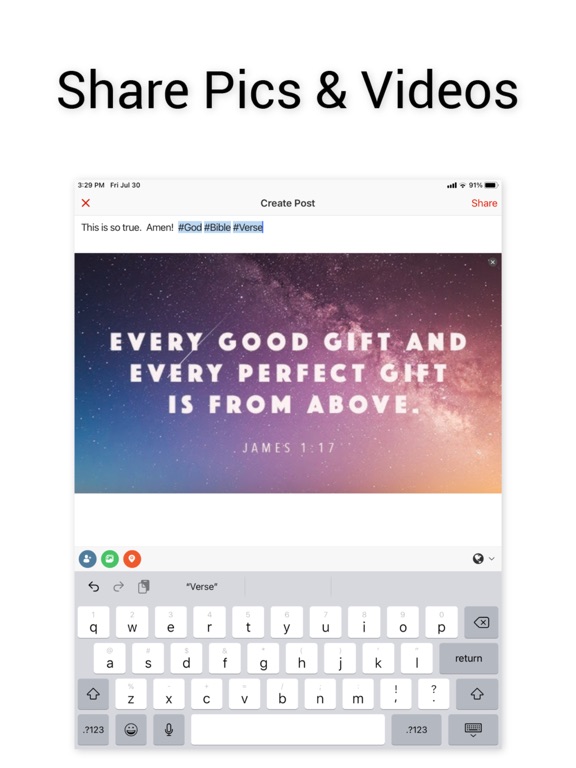 Savior Connect iPad screenshot 4 - Social Networking app