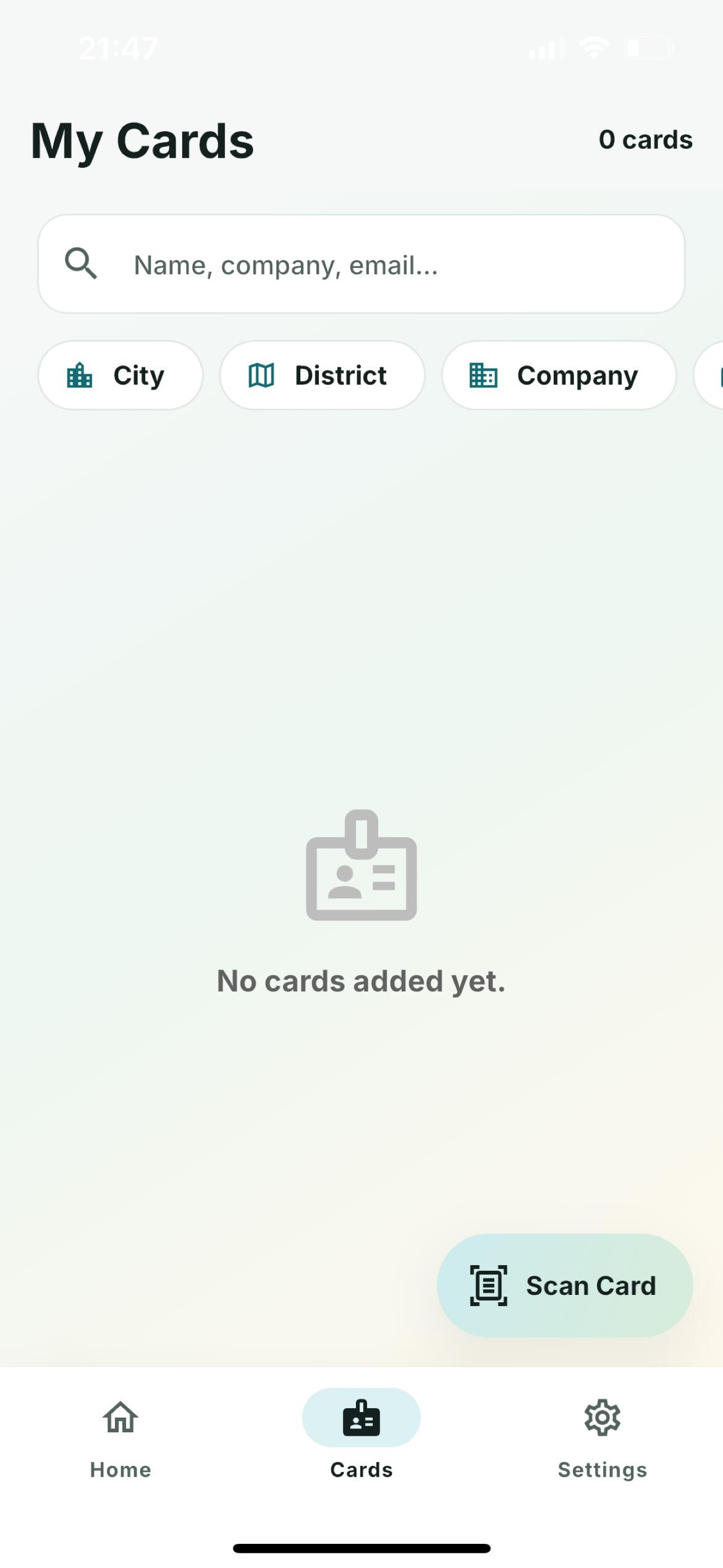 BizCard : Wallet screenshot 7