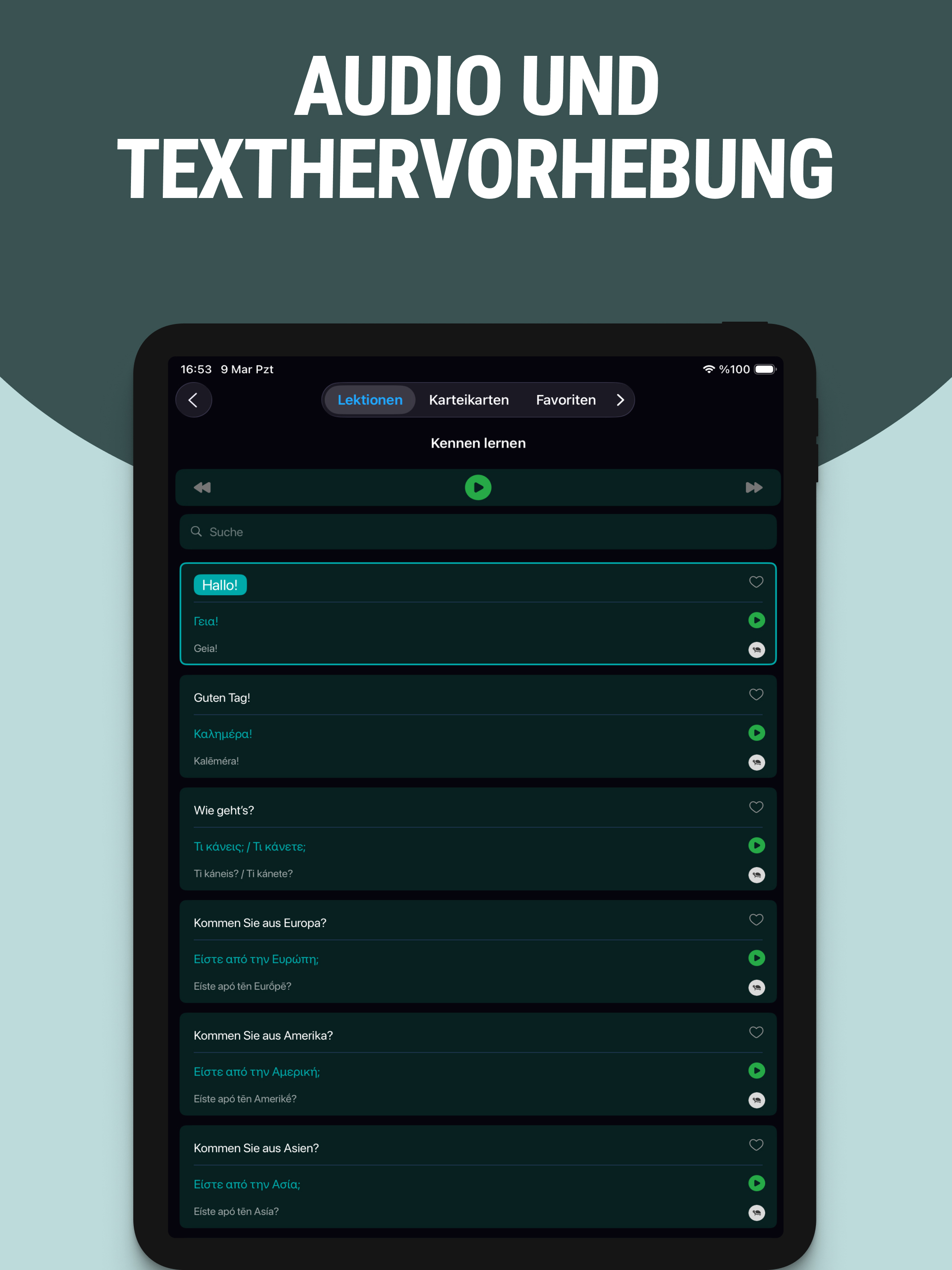 Griechisch einfach lernen screenshot 7