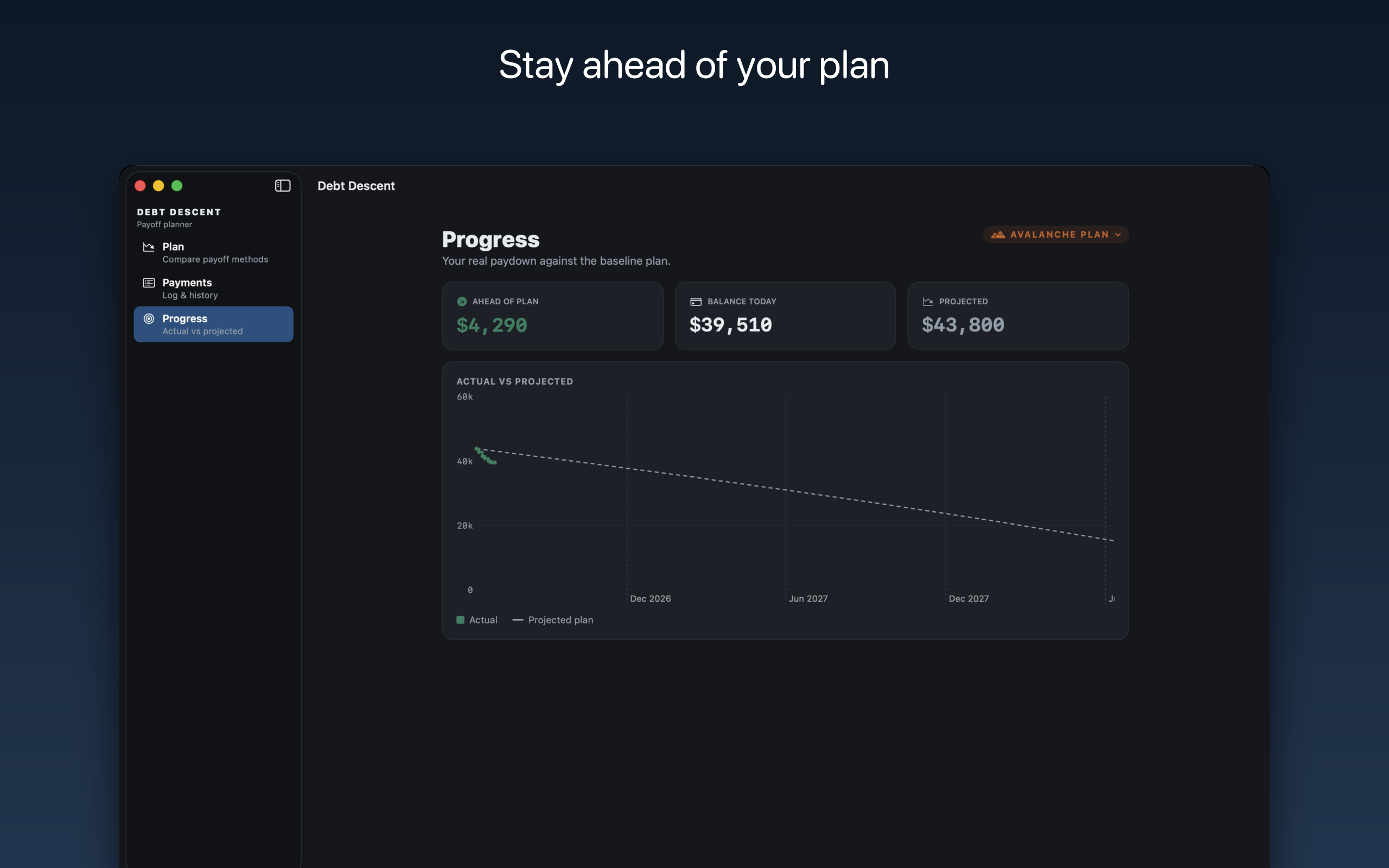 Debt Descent: Payoff Planner screenshot 29