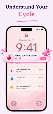 Eva - Teen Period Tracker screenshot 2