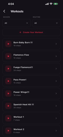 FlamenkFit screenshot