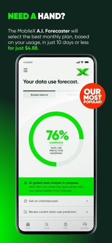 MobileX Phone Service Screenshot 2 of 5