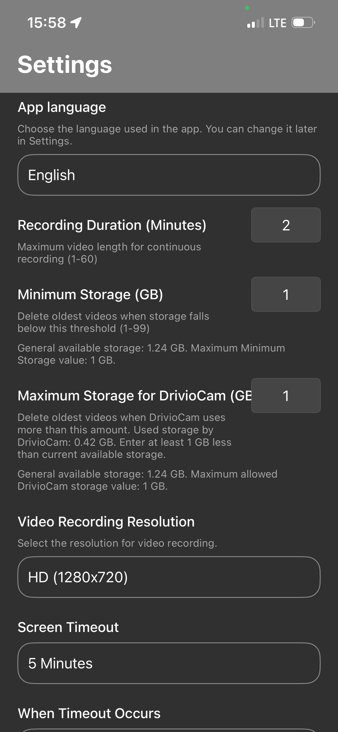 DrivioCam screenshot 8