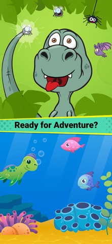 Dinosaur games for kids 3-8 iPhone screenshot