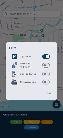 Fredericia Parkering screenshot