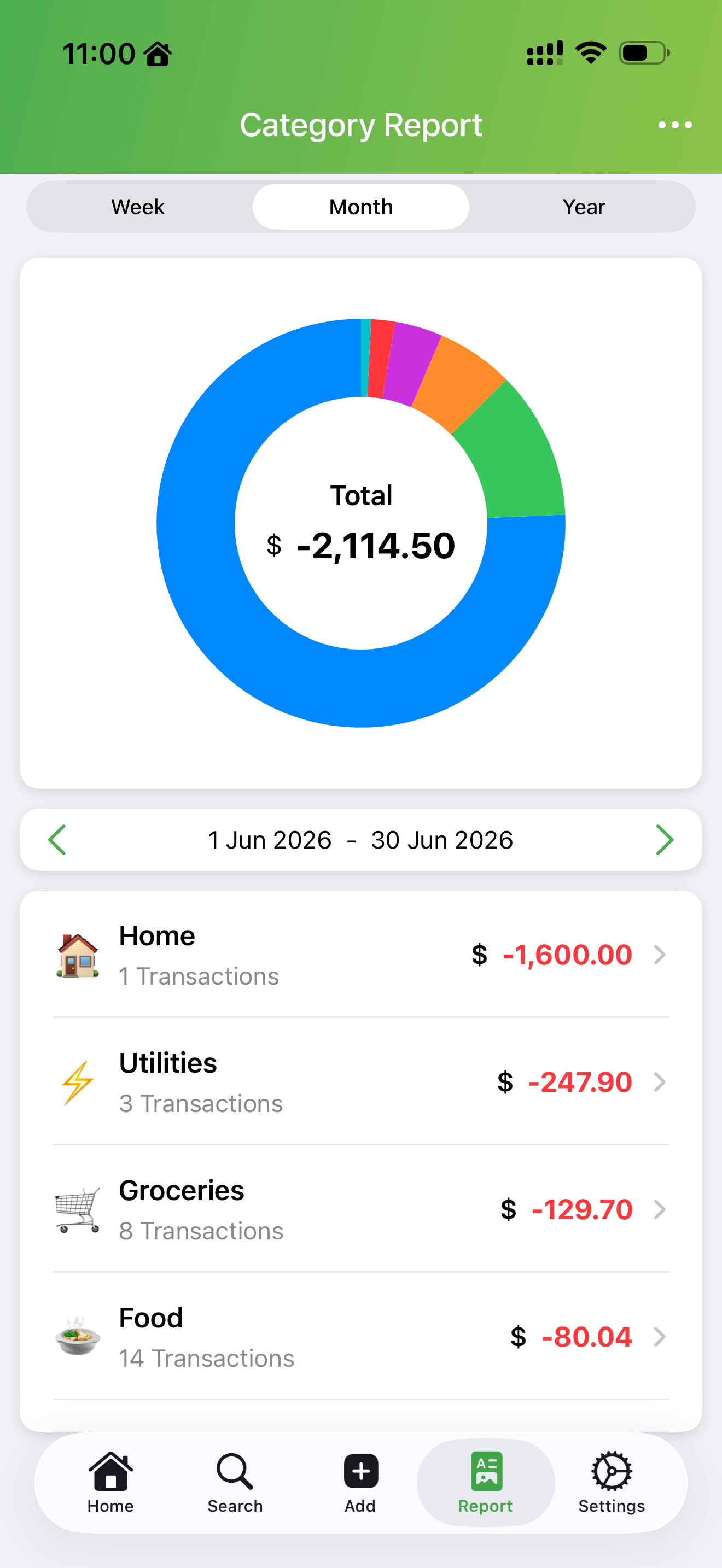 GlintBudget screenshot 5