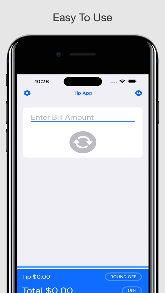 #1. Tip Calculator App (iOS) 由: Etched Prints, LLC