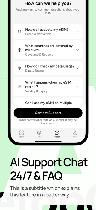 AetopOne: Global eSIM & Data Screenshot 3 of 5