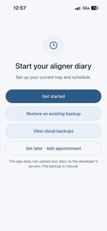 Aligner Tracker-AlignerDiary screenshot 2 of 5