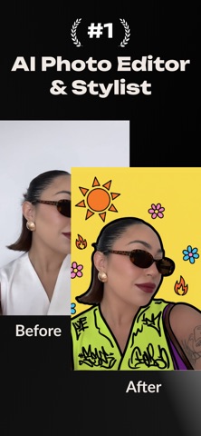 Rene: AI Photo Editor Stylist screenshot