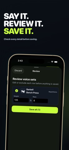 FitMaxxx: Workout Tracker Screenshot 2 of 6