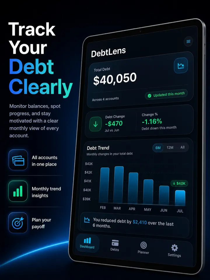 DebtLens screenshot 5 of 8
