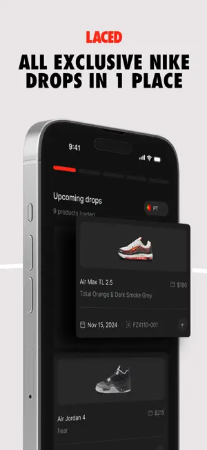 Laced - SNKR DROPS screenshot 1