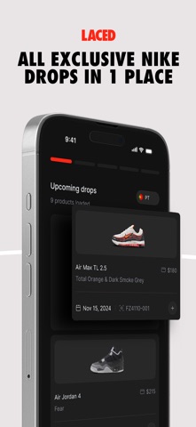 Laced - SNKR DROPS screenshot