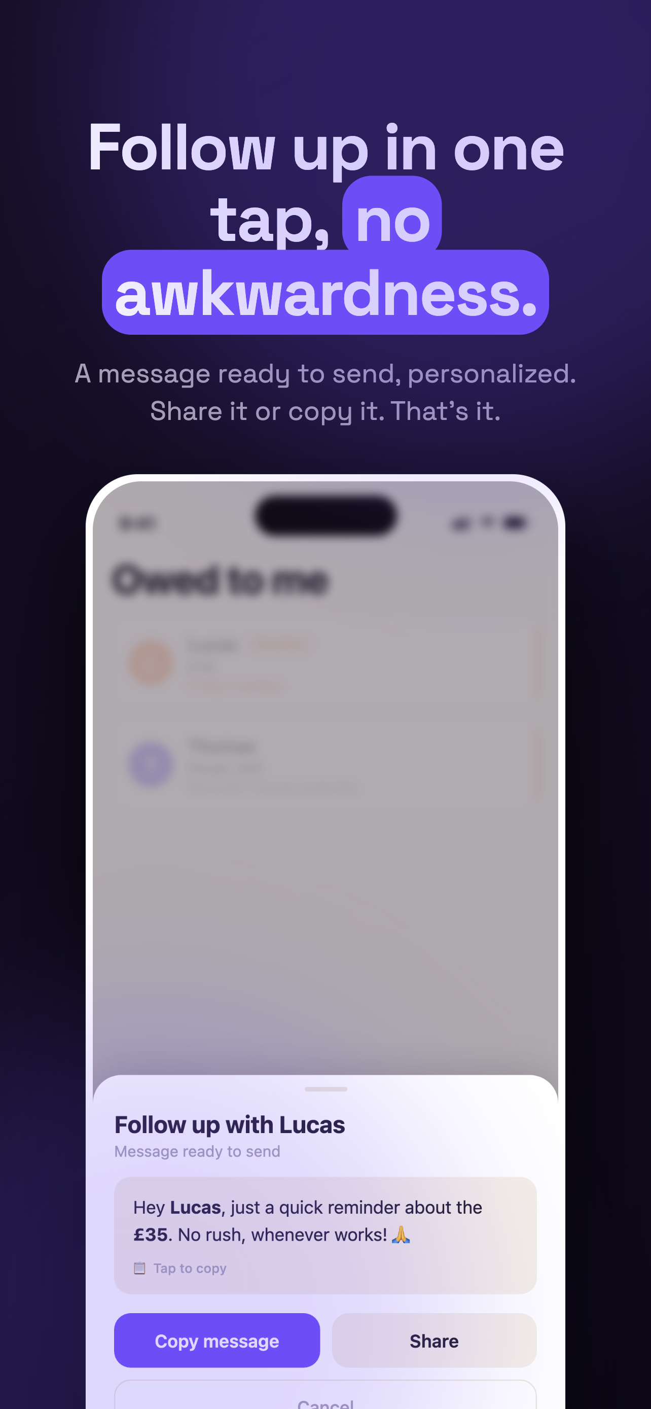 Owey - IOU & Debt Tracker screenshot 3