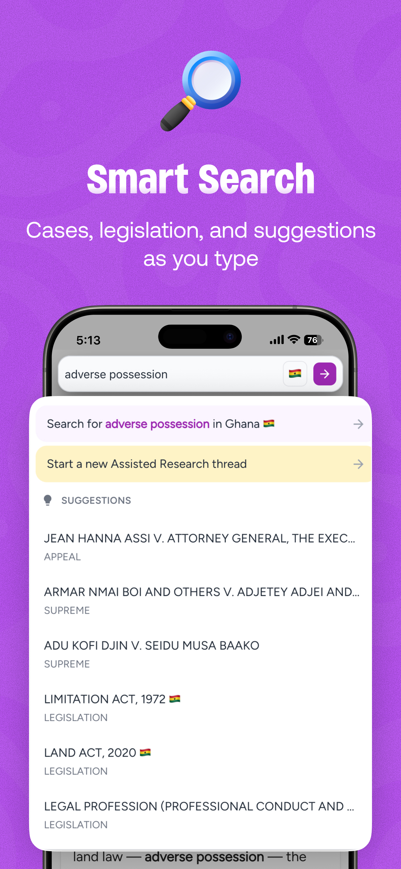 JUDY - Legal Research Platform